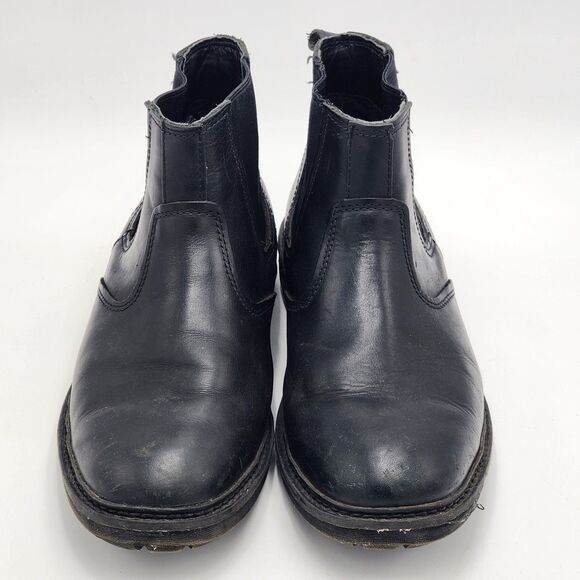 Timberland Chelsea Black Leather Boots Pull On Anti-Fatigue Men\'s Size 10 main image 10